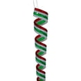 thumbnail image 5 of Northlight Pack of 4 Red, White and Green Candy Curls Christmas Ornaments 7", 5 of 7