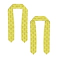 thumbnail image 2 of Fotbe Gold Pineapple Printed Class of 2024 Graduation Stole, 2 of 7