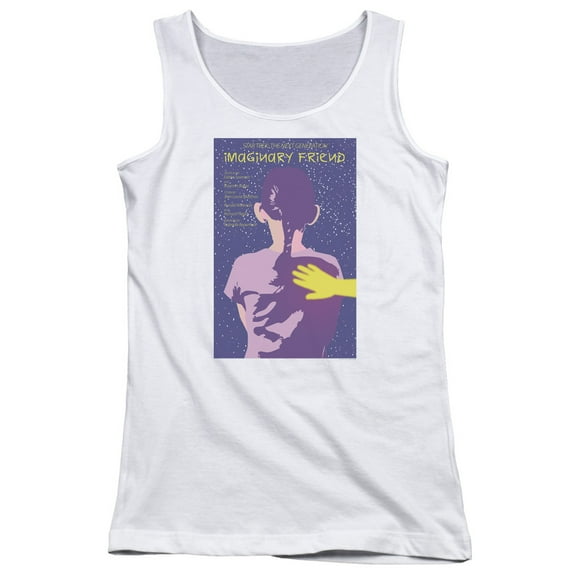 Star Trek Tng Season 5 Episode 22 Junior Women's Tank Top White