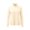 Beige, variant on Asxite Girls Solid Tops Lettuce Stand Collar Long Sleeve Soft Brushed Cotton Fall Winter Tee