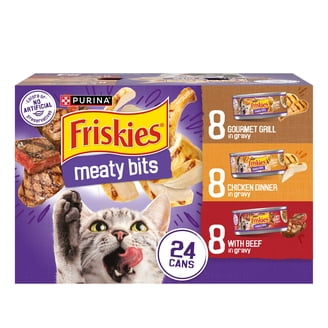 Purina Friskies Wet Cat Food Variety Pack, Tasty Treasures Prime