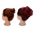 thumbnail image 6 of Pony Tail Hair Extension Bun Big Wave Curls Hairpiece Wrap Chignon Scrunchie Synthetic Hair for Women, 6 of 8