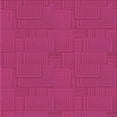 thumbnail image 1 of Ahgly Company Tapis d'Intérieur Lavable en Machine Carré Transitionnel Rose Profond, 5 Pieds Carré, 1 of 7