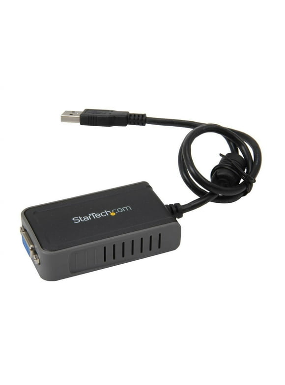 StarTech.com USB2VGAE2 USB to VGA Multi Monitor External Video Card Adapter - 1440x900 - USB to VGA External Graphics Card