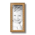 thumbnail image 2 of ArtToFrames 4x9" Gold with Star Picture Frame, Gold Wood Poster Frame, with Regular Glass and 2 (FBPL-4755), 2 of 7