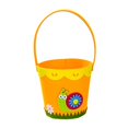thumbnail image 2 of BSJJY Easter Candy Pail Easter Chick Basket Eggs Hunt Bags Easter Goodie Bag Easter Chicken Bags Easter Treat Bag Easter Rabbit Tote Baskets Organizer Non-Woven Fabric (B), 2 of 3