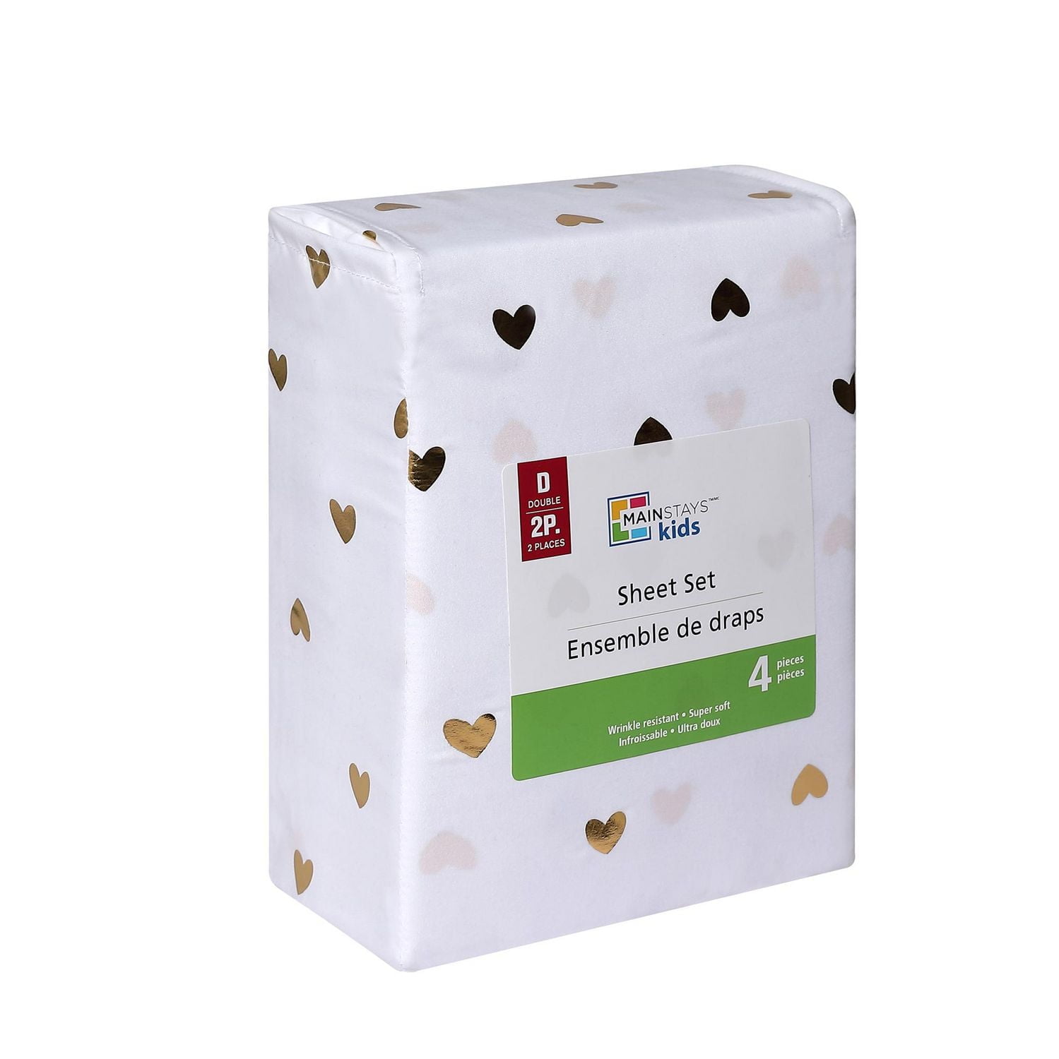 Mainstays Kids Printed Easy Wash Soft-Microfiber Sheet Set