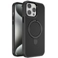 thumbnail image 6 of For Samsung Galaxy S25+ /S25 Plus /S24+ Plus Hybrid Carbon Fiber Design with MagSafe Compatible [Magnetic Circle], Ring Stand Shockproof Slim TPU Cover, XPM Phone Case [Black], 6 of 9
