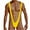 Yellow, variant on Mens Underwear Men's Fashion Pullover Sexy Underwear Bib Overalls