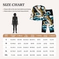 thumbnail image 4 of Picia green salmon fish Pattern Women’s Long-Sleeve Sleepwear Set - Soft 2-Piece Loungewear with Pockets, Comfy PJs for Relaxing Nights-XX-Large, 4 of 7