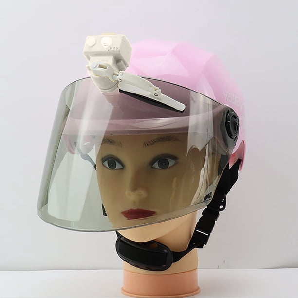 bike helmet visor wiper Mulcort Rechargeable Motorcycle Universal Waterproof Helmet Windshield Wiper Compatible with Most 1200 mAh, Black WiPEY: Mini Electric Wiper for