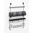 Longstem Organizers 9200 Metal Over the Door/Wall Tie and Belt Storage