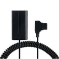 thumbnail image 2 of Coiled D-Tap to L-Series F550 Battery Dummy Cable for / Shinobi Small Hd/ Camera Monitor, 2 of 8