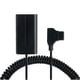 thumbnail image 2 of Cable de batería ficticio DTap en espiral a LSeries F550 para monitor de cámara/HDD pequeño Shinobi, 2 of 8