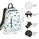 thumbnail image 2 of Balery Sea Turtle Mochila Ligera para Hombres y Mujeres – Resistente y Impermeable, Ideal para la Escuela, el Trabajo, los Viajes y el Uso Diario, 2 of 7