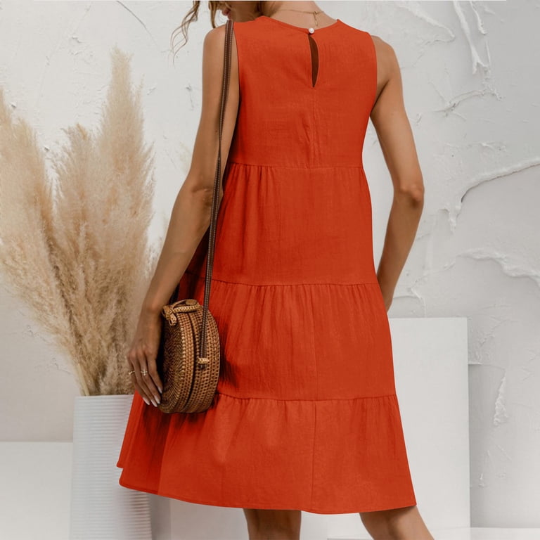 Casual Outfit For 50 Year Old Woman Homenesgenics Summer Dresses 2025 Women  Fashion Spring Large And