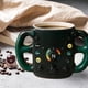 thumbnail image 4 of Taza de acero inoxidable con forma de volante de resina, 4 of 7