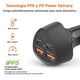 thumbnail image 5 of Cargador De Auto De 50w Carga Super Rápida Con 2 Entradas Usb C y 2 Entradas Usb A Negro Hypergear negro estandar, 5 of 10