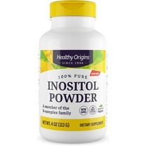 Healthy Origins Inositol Powder (Pure, Non-GMO, Gluten Free), 4 Ounce