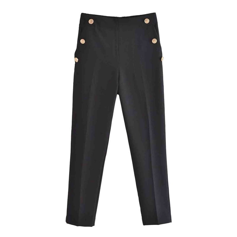 BUIgtTklOP Pants For Women Clearance Women's Casual Spring Summer Full  Length Pants 