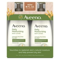Aveeno Daily Moisture Lotion 24 Fluid Ounce (Pack of 2)