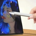 thumbnail image 3 of Pointes de Crayon en Silicone de Remplacement pour Apple Pencil 1/2 Stylet Résistant à l'Usure pour IPencil 1/2 4B 2B Crayon de Rechange Silencieux Blanc 4B 1PCS, 3 of 6