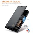 thumbnail image 4 of CaseMe Leather For Google Pixel 10 / Pixel 10 Pro Wallet Case with RFID Blocking, For Google Pixel 10 / Pixel 10 Pro Case Wallet for Women Men Card Holder Magnetic Clasp Kickstand Folio Case,Black, 4 of 11