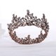 thumbnail image 2 of Zhuge Tiara de boda para novia, diadema de princesa, corona nupcial, joyería para el cabello con diamantes de imitación de cristal, decoración para novia, cumpleaños, graduación, boda (A), 2 of 5