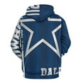 thumbnail image 3 of Football Cowboys 3d Sweatshirts Hoodie Fashion Casual Personality Men's Women Street Hoodie Pullovers Long Sleeve Comfortable Top, 3 of 6