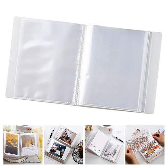 Waterproof 4x6 Clear Photo Album with 40 Pockets & Large Capacity