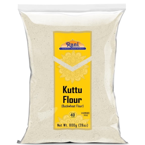 Rani Kuttu (Buckwheat) Flour 28oz (1.75lbs) 800g ~ All Natural | Gluten Friendly | NON-GMO | Kosher | Vegan | Indian Origin