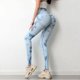 thumbnail image 4 of YHWW Leggings,Fitness Mujer Deporte Leggings Sin Costuras Tie Dye Cintura Alta Elásticos Pantalones De Yoga Entrenamiento De Gimnasio Leggings para Correr S RosePurple, 4 of 4