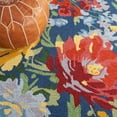 thumbnail image 6 of Safavieh Easy Care Aisling Floral Area Rug, Navy/Red, 3' x 5', 6 of 10
