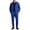 A209-Blue, variant on Two Piece Outfit Sets for Men Long Sleeve Button Down Shacket Jacket and Drawstring Jogger Pants Matching Set Casual Walking Suit