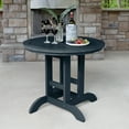 thumbnail image 2 of Highwood's 36" Round Dining Table - Dining Height, Outdoor, Eco-friendly, Synthetic Wood, 2 of 4
