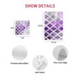 thumbnail image 7 of Purple Morocco Kitchen Dish Towels for Drying Dishes Set of 2, Rustic Country Smear Street Mottled Art Waffle Weave Microfiber Hand Tea Bathroom Towels Quick Dry & Absorbent Towel 15.7x23.6, 7 of 7