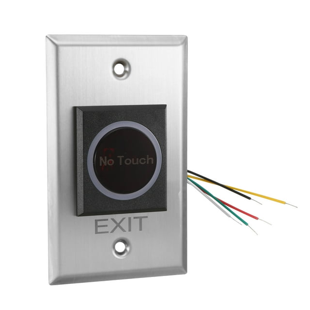 Interruptor de salida sin contacto de 12V con inducción infrarroja, contacto NO/NC/COM, indicación LED 115x70