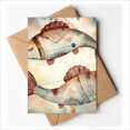 thumbnail image 1 of March Pisces Constellation Zodiac Greeting Cards You are Invited Invitations, 1 of 3