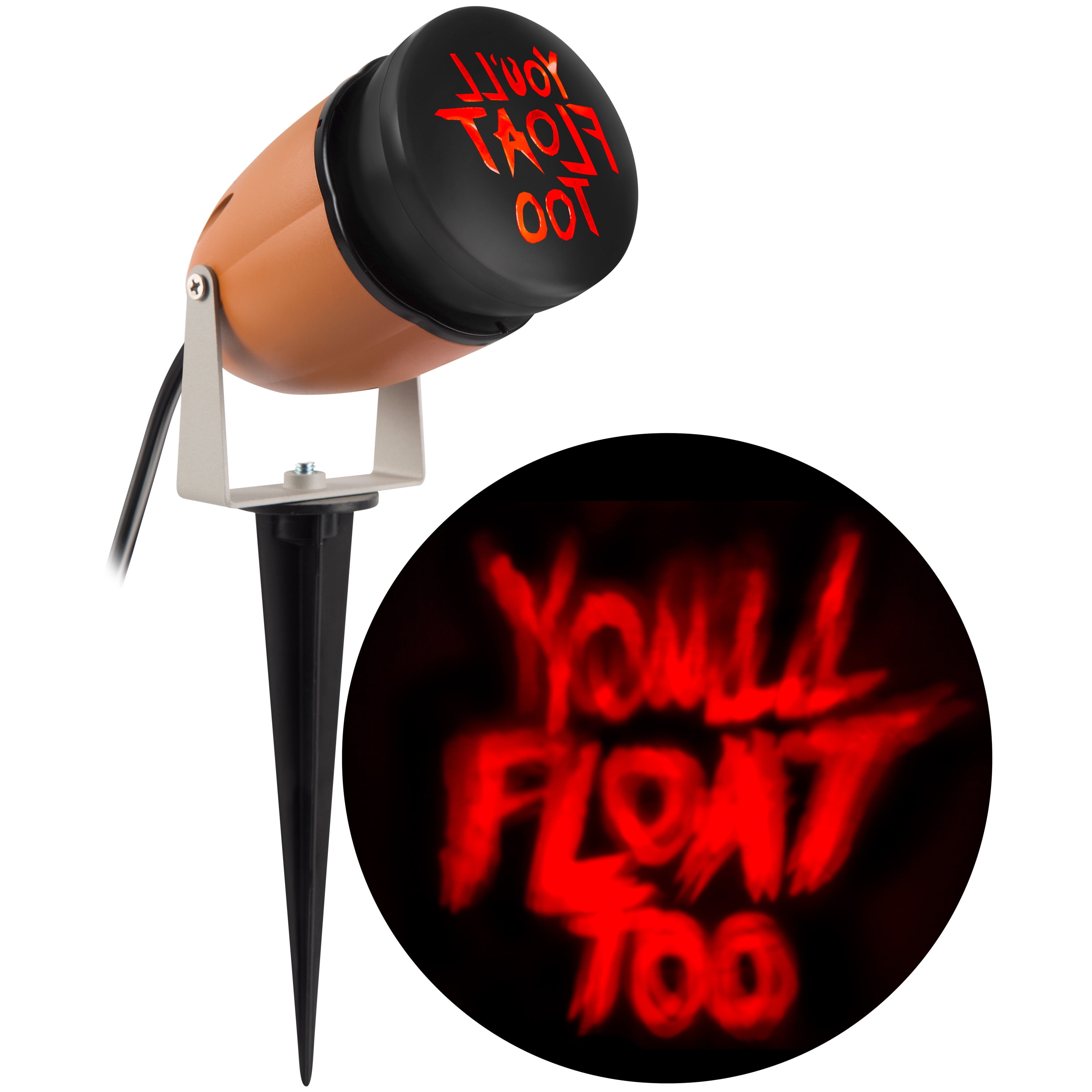 Way To Celebrate Halloween Projection Lightshow Pennywise You'll Float