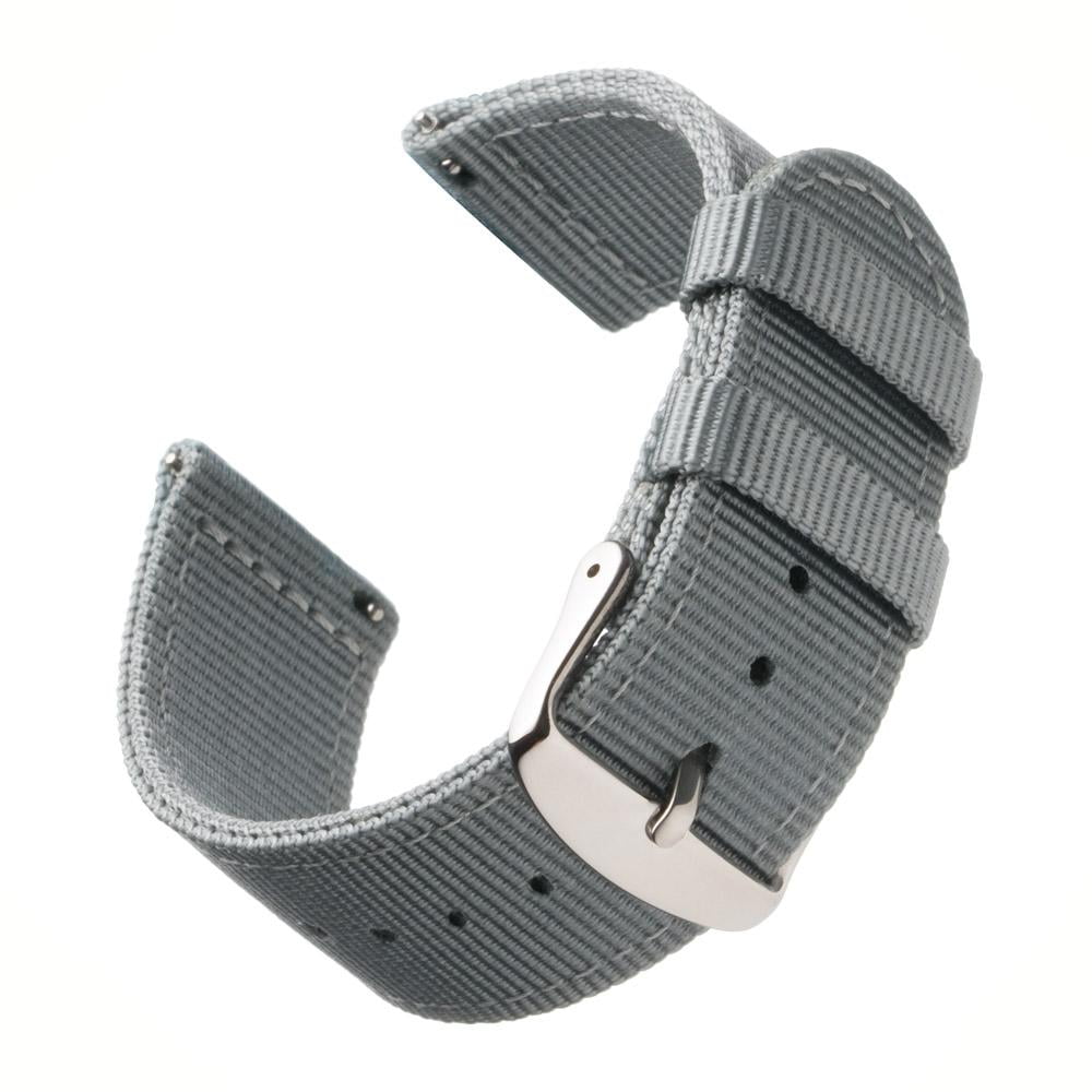 Archer Watch Straps Quick Release Nylon Gray
