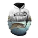 thumbnail image 3 of Nueva sudadera con capucha con estampado 3D de pesca salvaje para hombres, sudadera para entusiastas de la caza de peces, sudaderas de talla grande para hombres y mujeres, 3 of 5