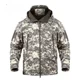 thumbnail image 3 of Chaquetas de senderismo de otoño para hombre, chaquetas polares de camuflaje, ropa táctica, cortavientos de camuflaje para hombre 2024, 3 of 5