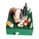 thumbnail image 4 of Caja musical de madera, accesorios de decoración del hogar, figura decorativa de mesa, centro de mesa para escritorio, interior, vacaciones, regalos d B, 4 of 9