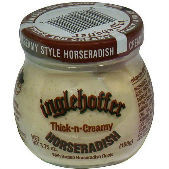 Inglehoffer Extra Hot Horseradish, 4 oz (Pack of 12)