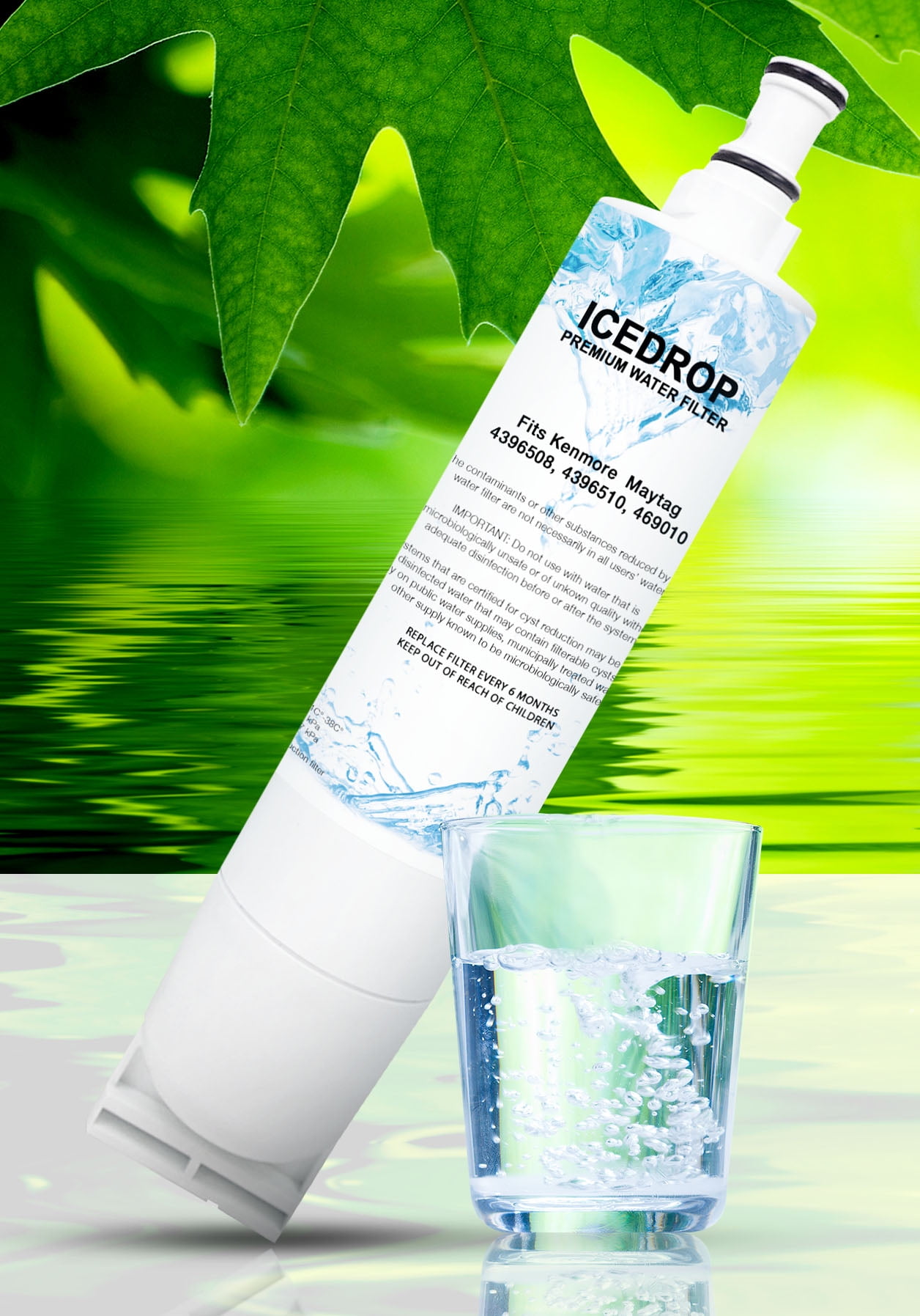 Refrigerator Water Filter Compatible With Kenmore 469010 9010 46 9010 469902 9902 46 9002 46 9908 Wf285 4396547 Nl240v Wf Nl240 Wfnl240 Gc5shgxls01 Water Filter 4 Pack Walmart Com Walmart Com