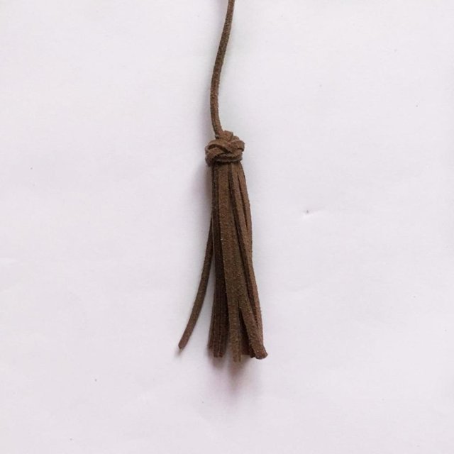 Colgante Para Artesanía Cadena Del Cordón Hugo Terciopelo de la borla