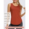thumbnail image 4 of As Rose Rich Workout Tops for Women Racerback Yoga Tank Tops, S, 4 of 9