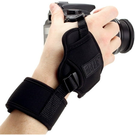 Nikon L830 Camera Strap Professional Digital Film DSLR Camera Hand Grip Strap with Metal Plate by USA Gear - Works With Canon , Nikon , Olympus and More Cameras ()