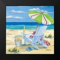 thumbnail image 2 of Brent, Paul 15x15 Black Modern Framed Museum Art Print Titled - 5 oclock Beach II, 2 of 5