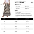 thumbnail image 5 of Asklazy Womens Boho Long Maxi Skirt A-Line Long Skirt with Pockets Elastic High Waist(S-2XL), 5 of 10